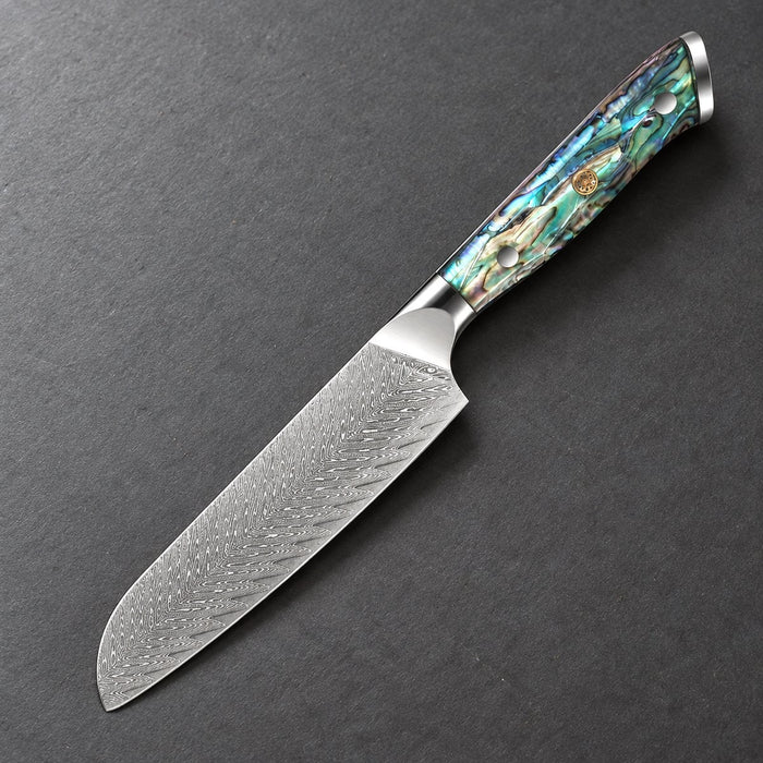 Couteau santoku 18 cm – Damas Classique